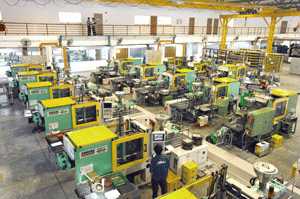 A high capacity metal injection moulding facility