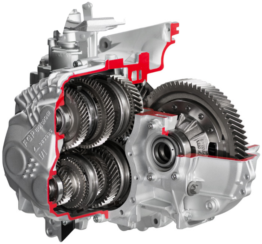 Six-speed manual M32 transmission with PM gear technology.png